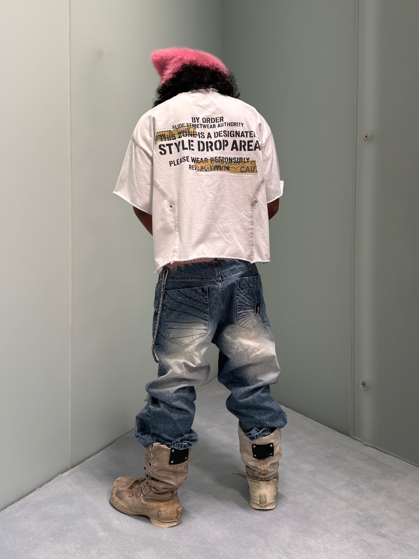 Warning Tee (White)