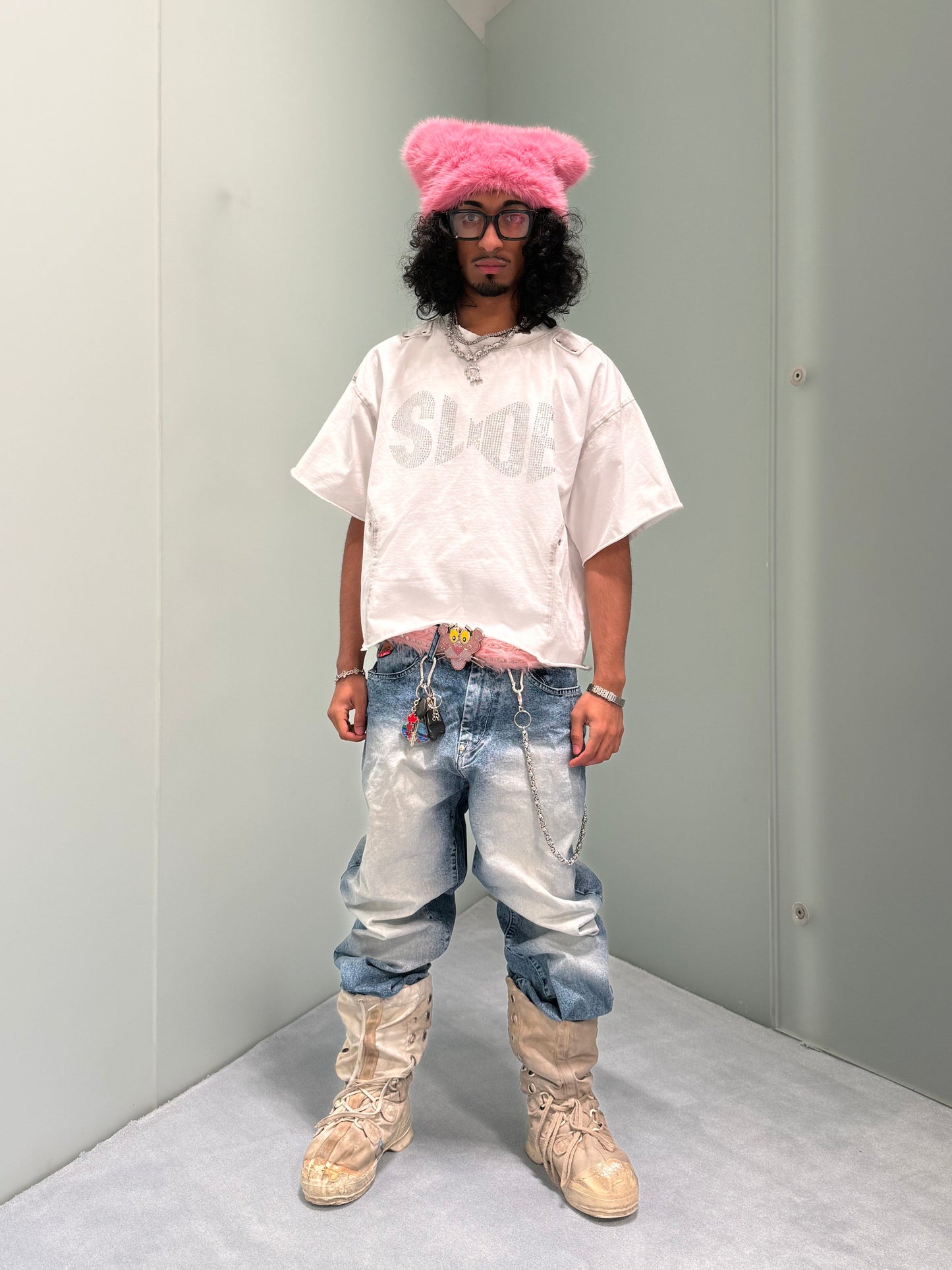 Warning Tee (White)