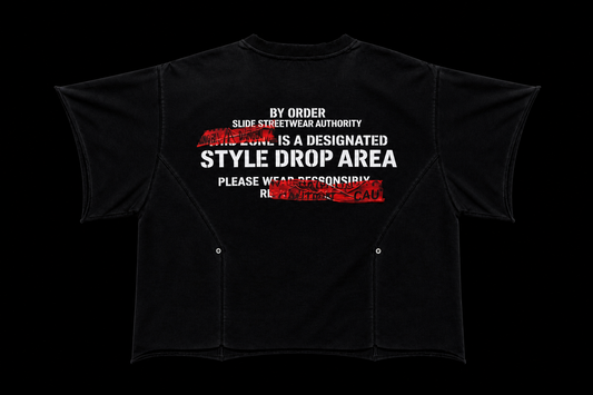 Warning Tee (Black)